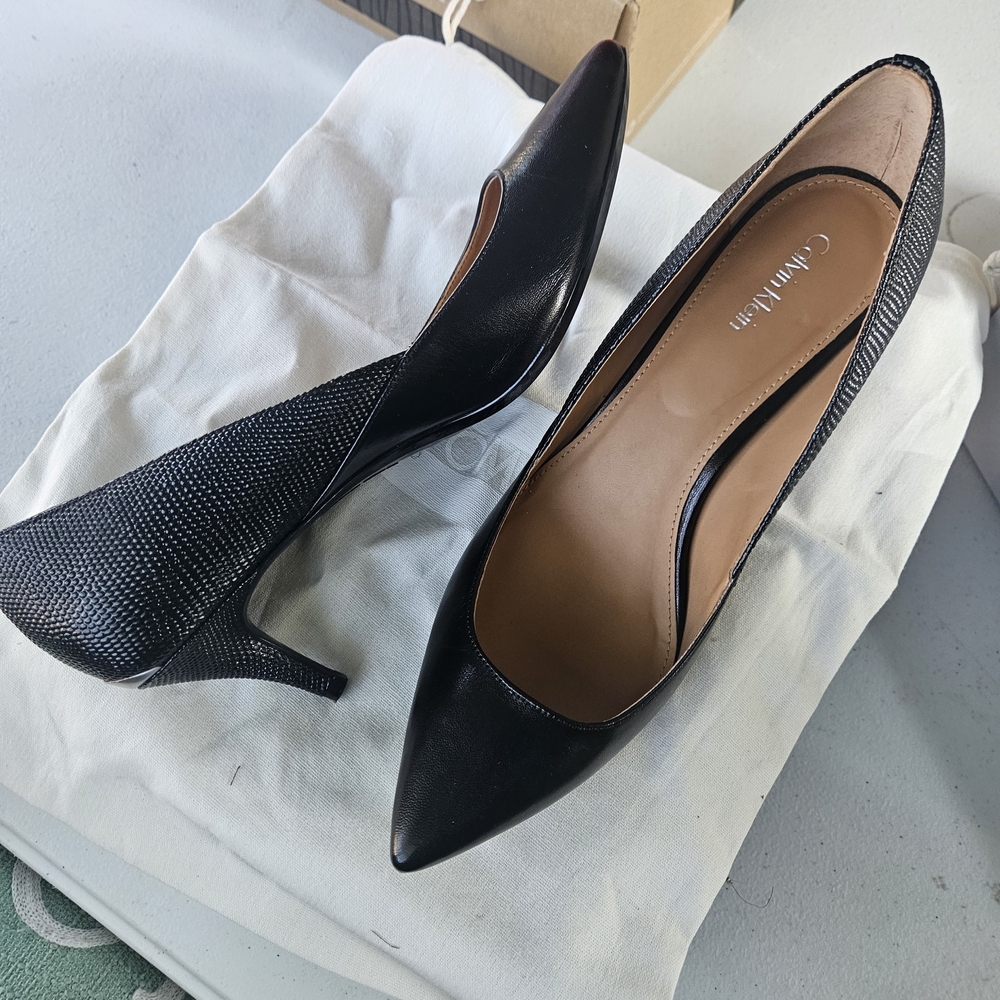 Calvin Klein Black Women's Heels